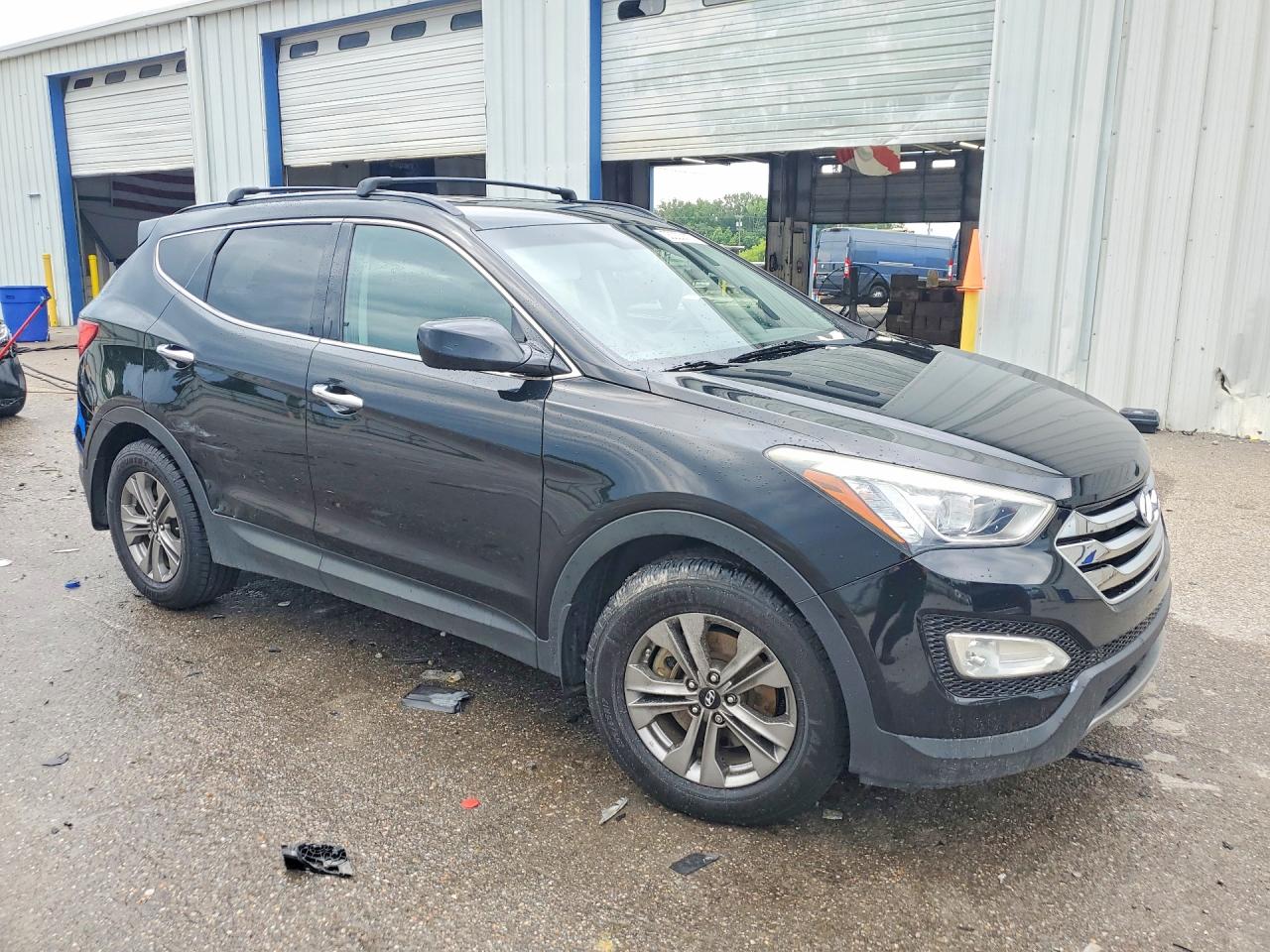 2015 Hyundai Santa Fe Sport 2.4l Black vin: 5XYZU3LB6FG284568