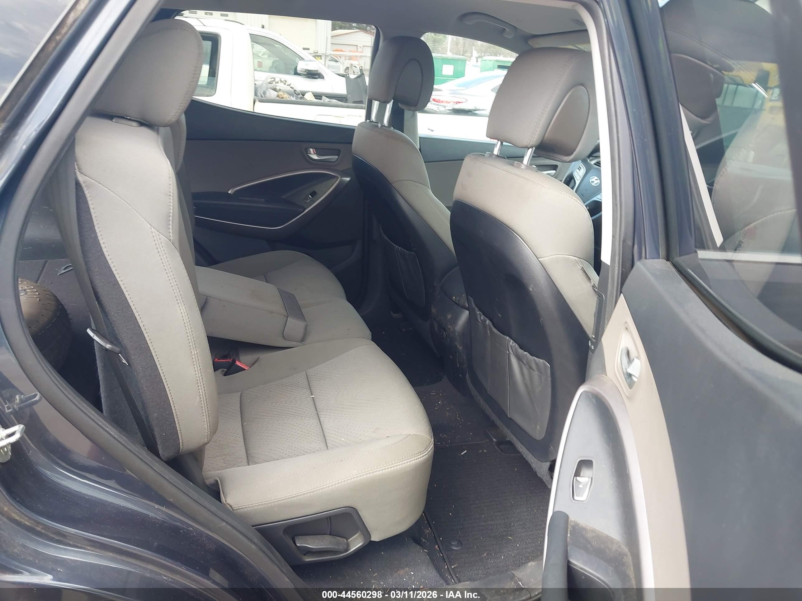 2015 Hyundai Santa Fe Sport 2.4l Navy vin: 5XYZU3LB6FG288992
