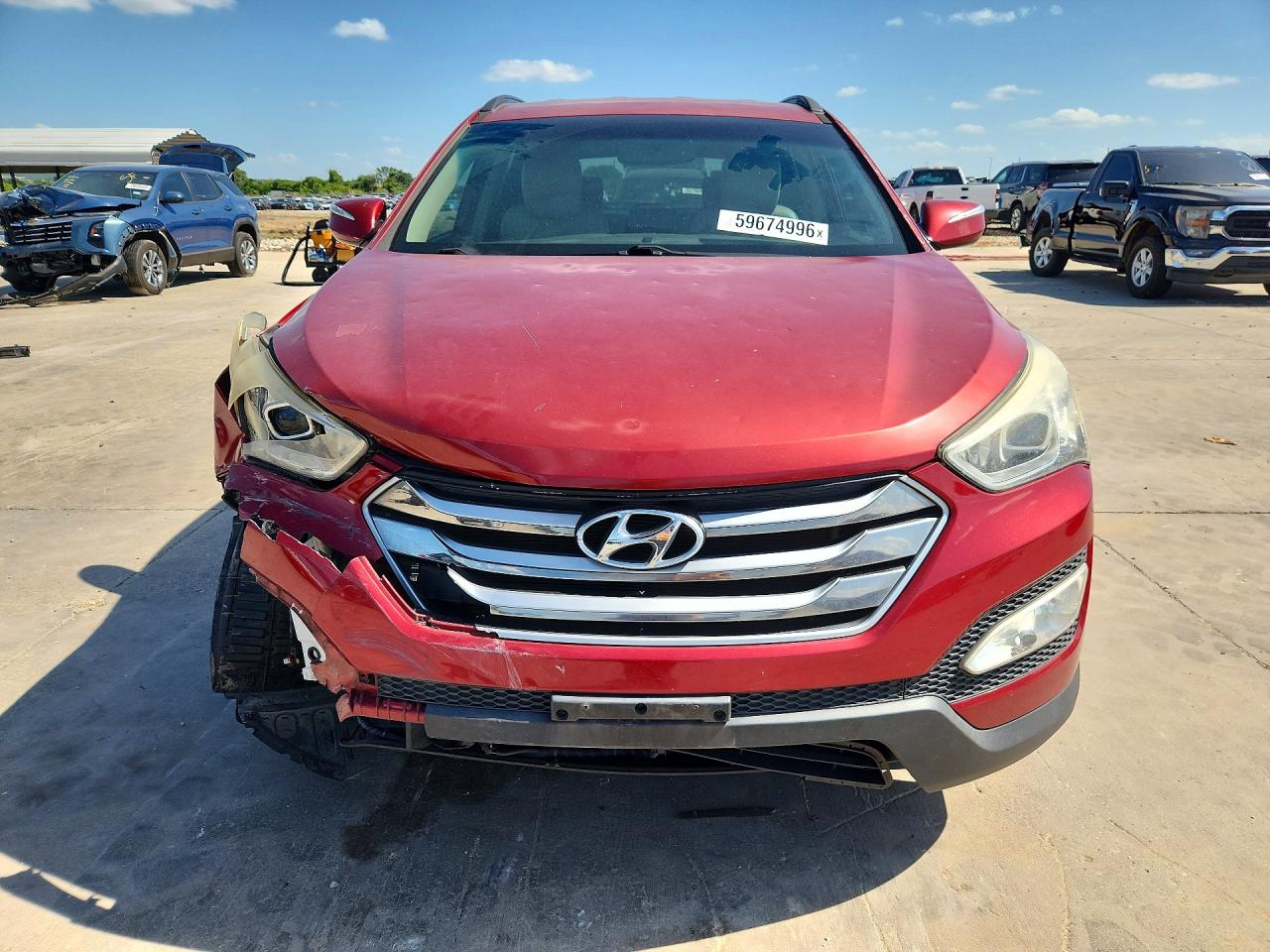 2015 Hyundai Santa Fe Sport 2.4l Бордовый vin: 5XYZU3LB6FG291519