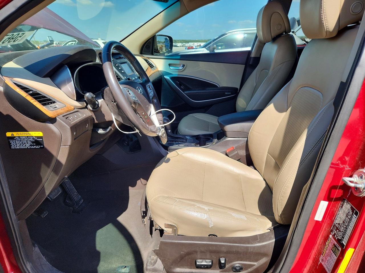 2015 Hyundai Santa Fe Sport 2.4l Бордовый vin: 5XYZU3LB6FG291519