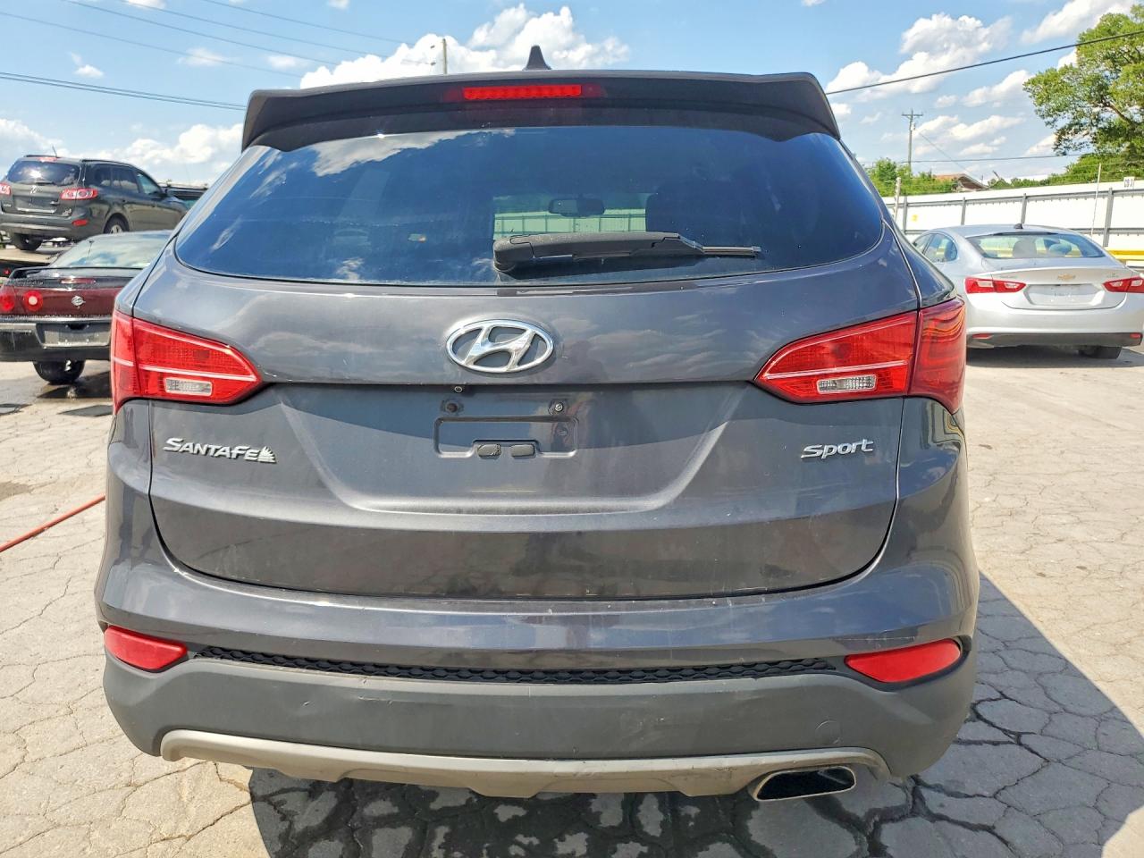 2016 Hyundai Santa Fe Sport 2.4l Gray vin: 5XYZU3LB6GG375017