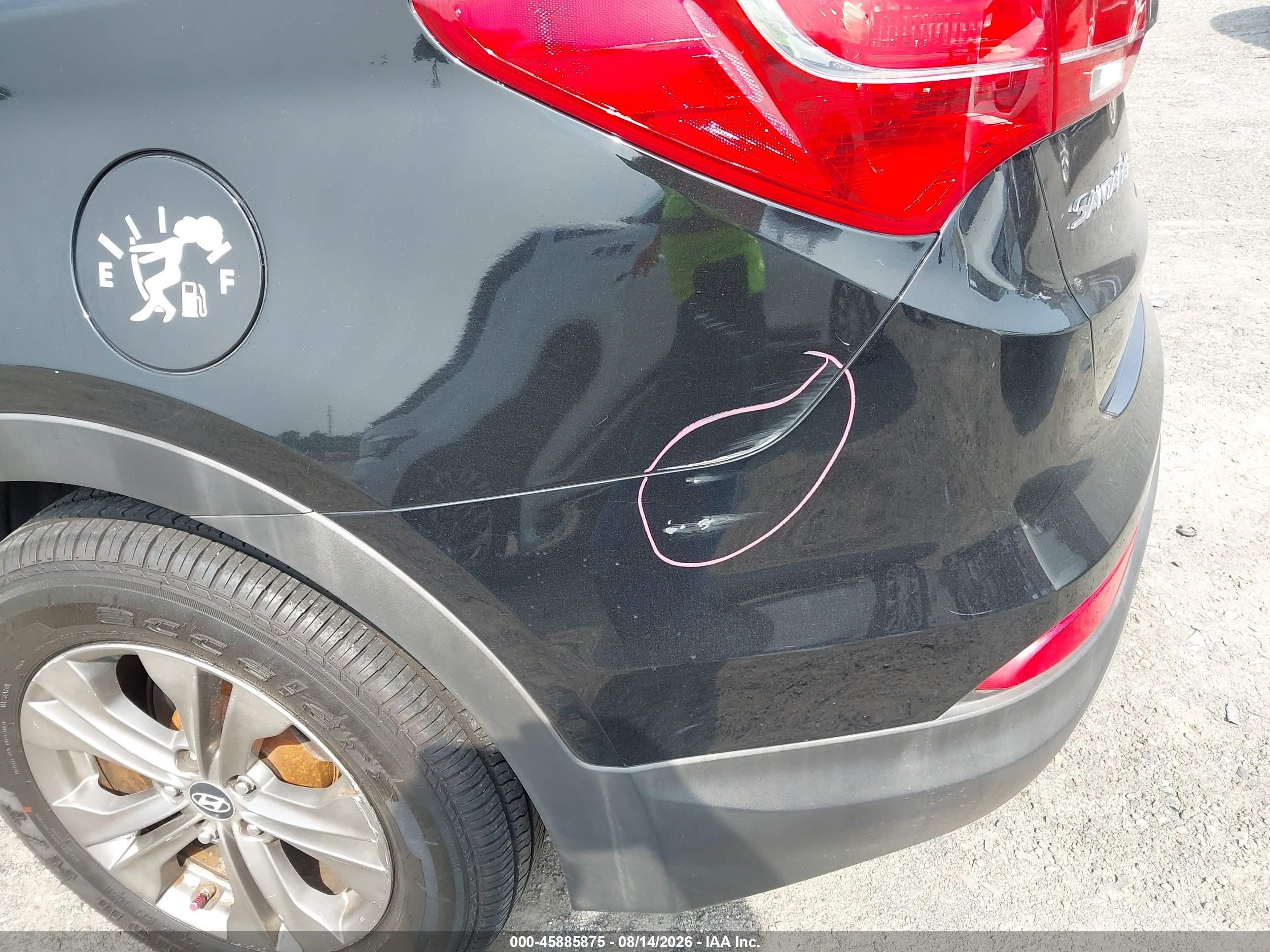 2013 Hyundai Santa Fe Sport Black vin: 5XYZU3LB7DG012088