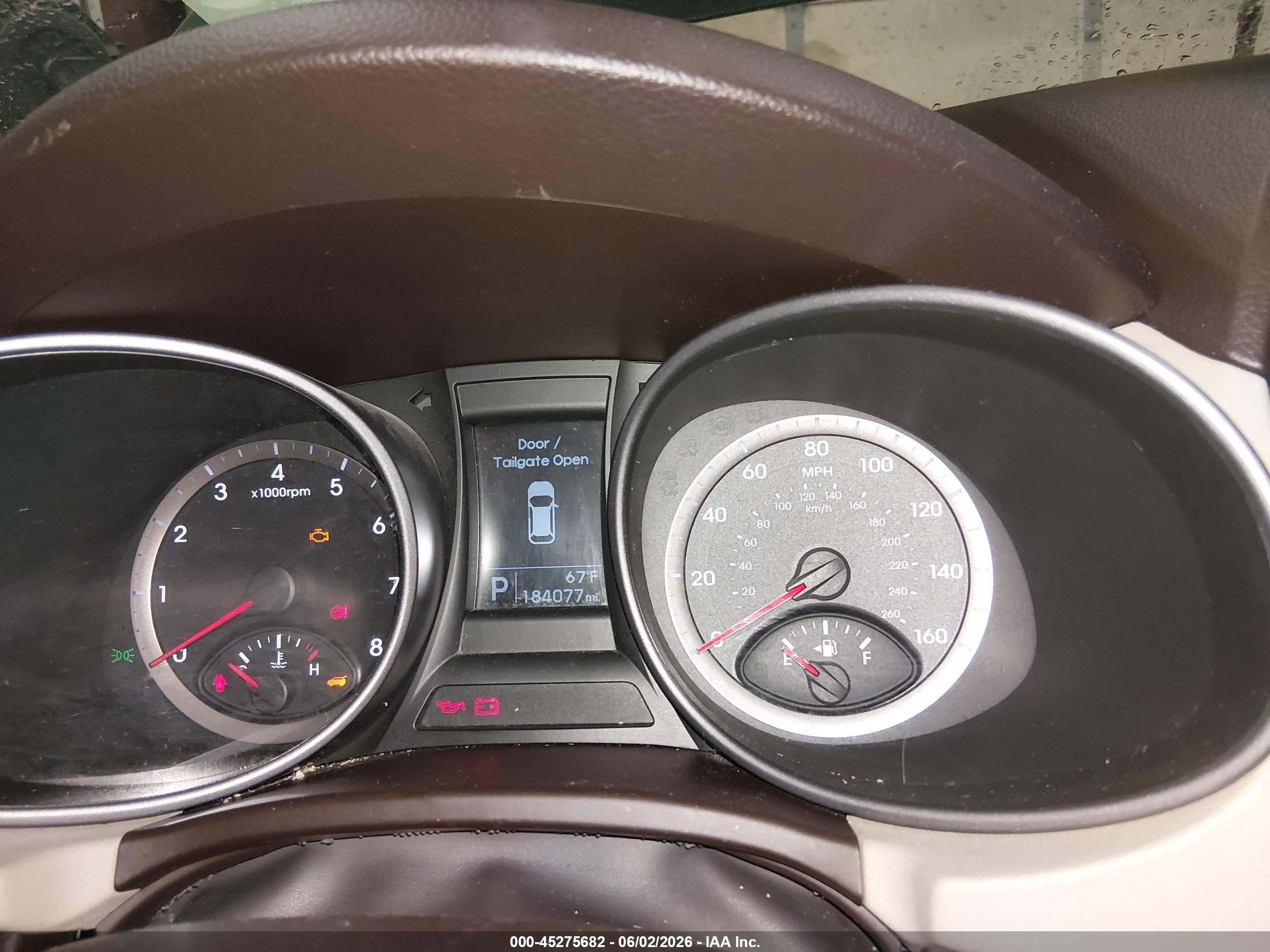 2013 Hyundai Santa Fe Sport Gray vin: 5XYZU3LB7DG053840