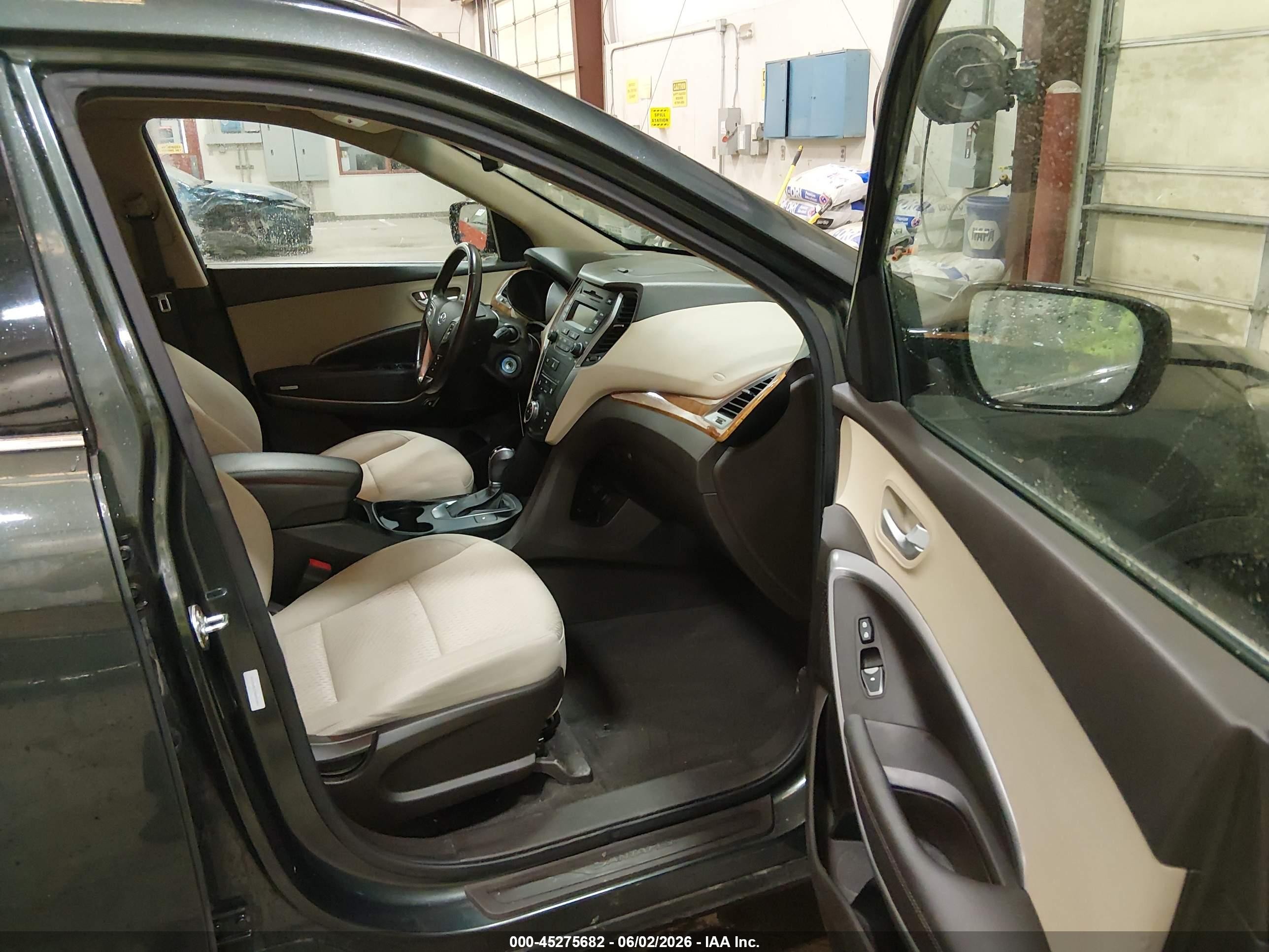 2013 Hyundai Santa Fe Sport Gray vin: 5XYZU3LB7DG053840