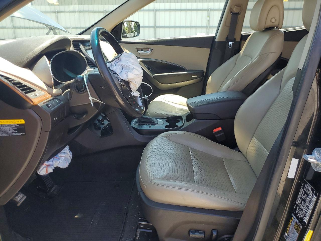 2013 Hyundai Santa Fe Sport 2.4l Black vin: 5XYZU3LB7DG115902