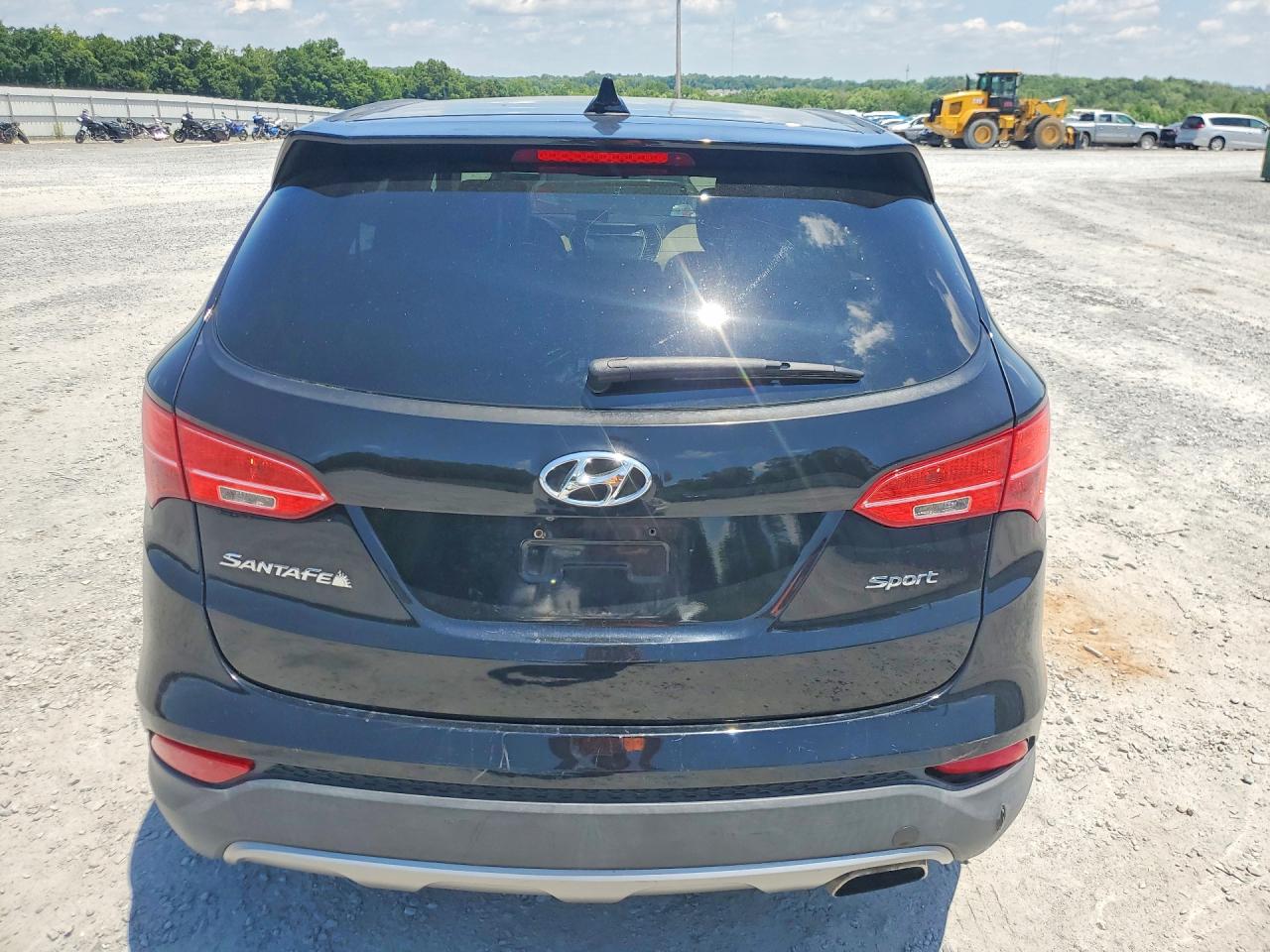 2013 Hyundai Santa Fe Sport 2.4l Black vin: 5XYZU3LB7DG115902