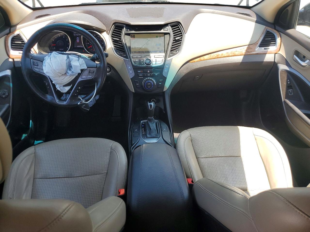 2013 Hyundai Santa Fe Sport 2.4l Black vin: 5XYZU3LB7DG115902