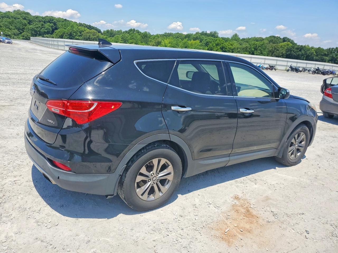 2013 Hyundai Santa Fe Sport 2.4l Black vin: 5XYZU3LB7DG115902