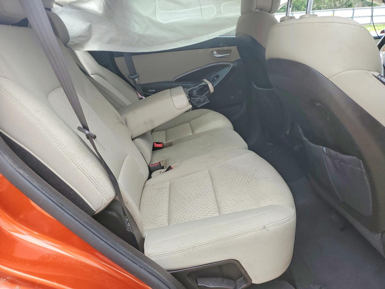 2013 Hyundai Santa Fe Sport 2.4l Orange vin: 5XYZU3LB7DG118766