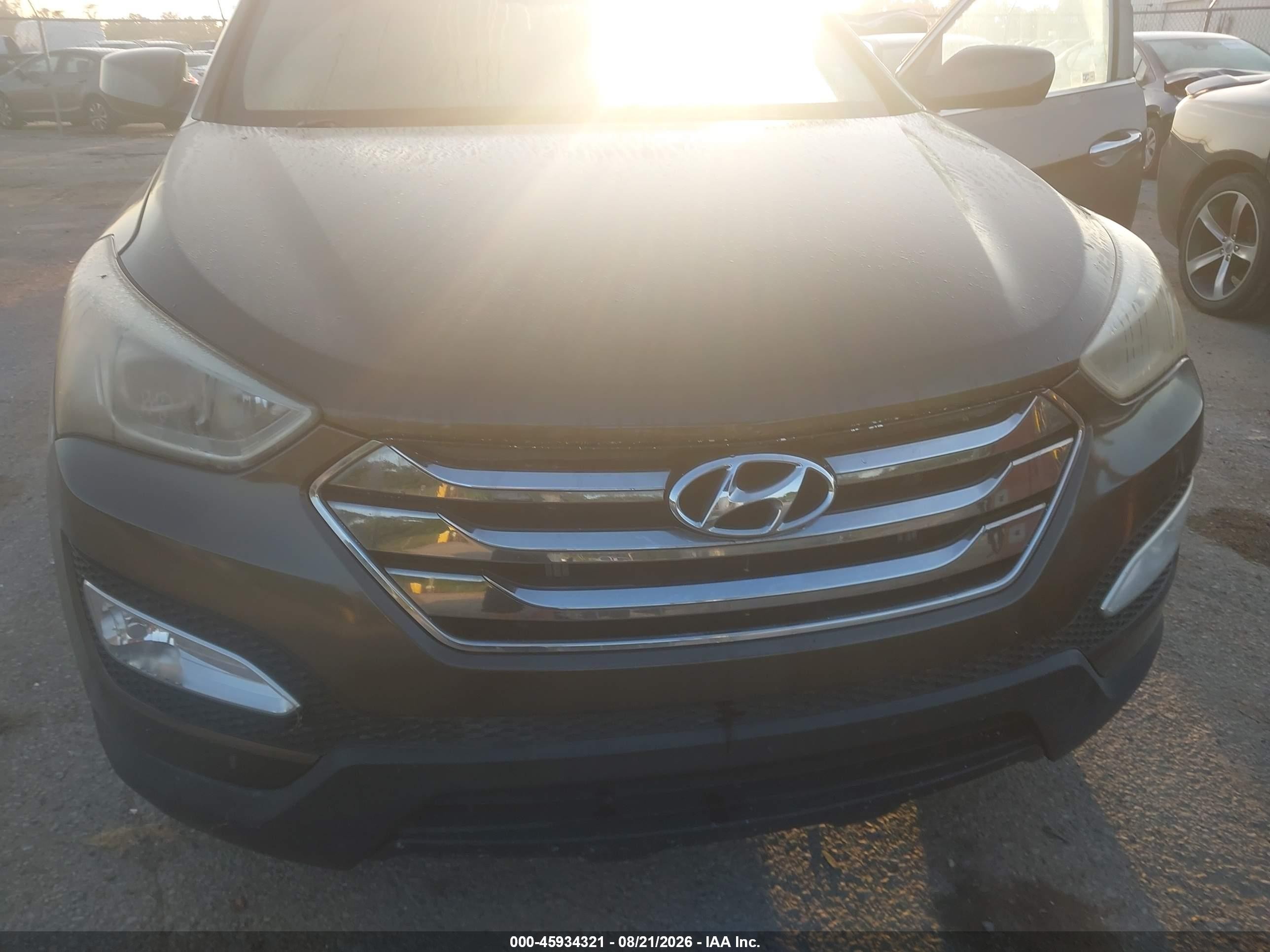 2013 Hyundai Santa Fe Sport Brown vin: 5XYZU3LB7DG121070
