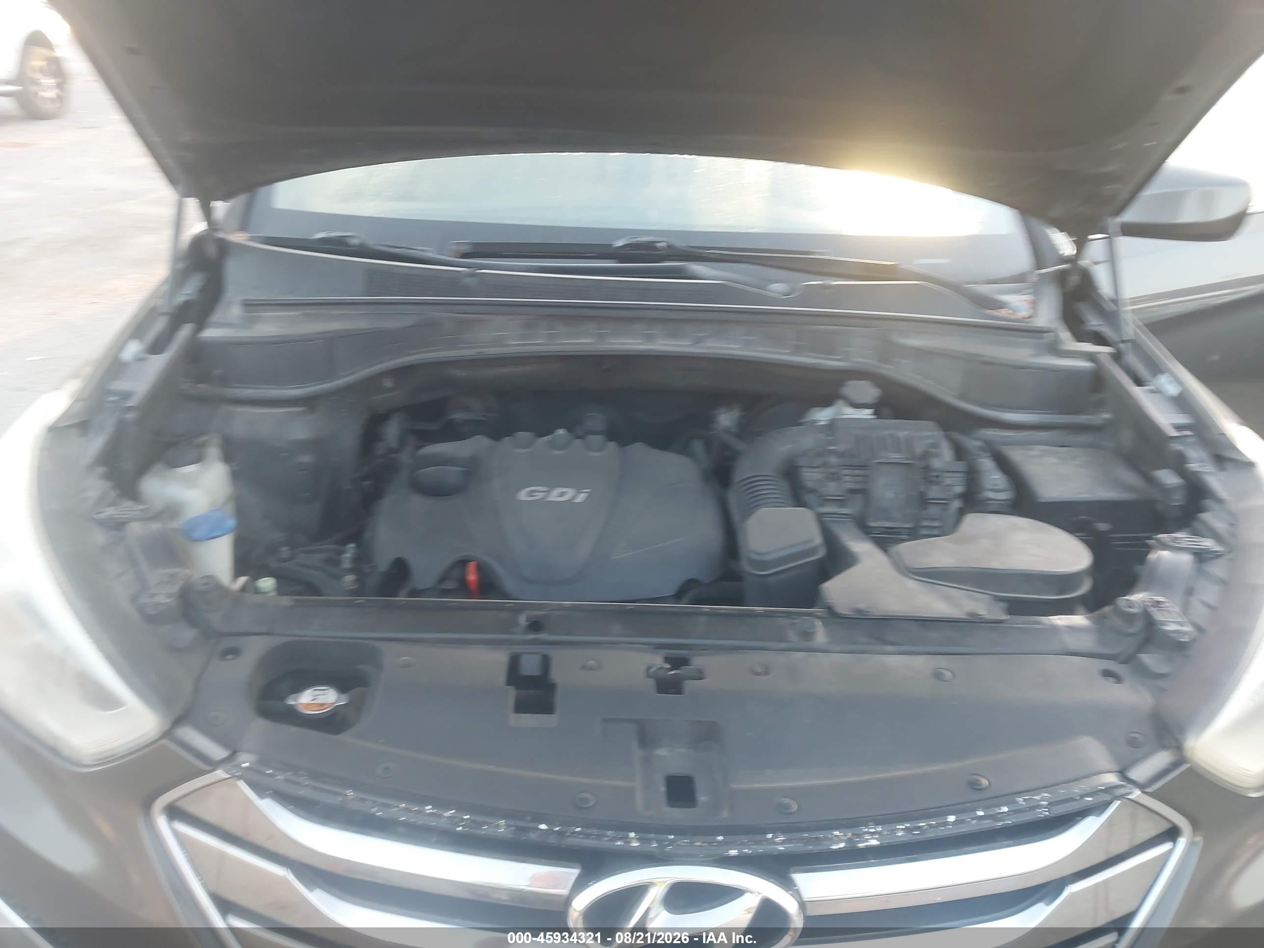 2013 Hyundai Santa Fe Sport Brown vin: 5XYZU3LB7DG121070