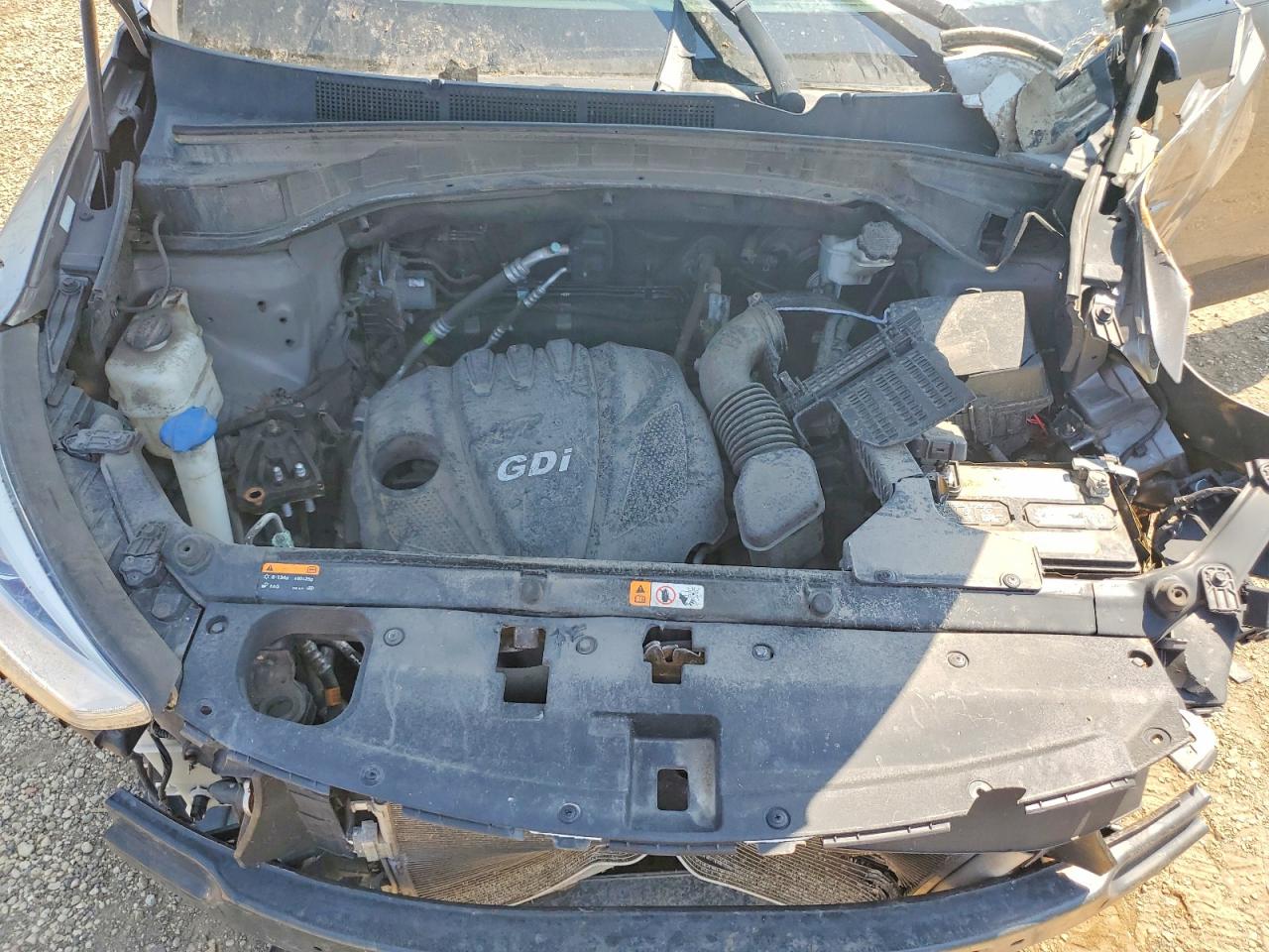 2014 Hyundai Santa Fe Sport 2.4l Gray vin: 5XYZU3LB7EG143412