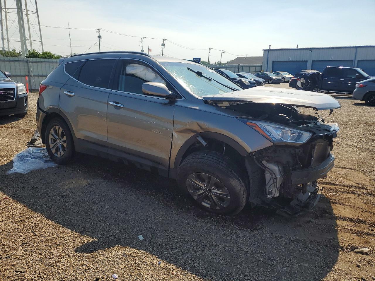 2014 Hyundai Santa Fe Sport 2.4l Gray vin: 5XYZU3LB7EG143412
