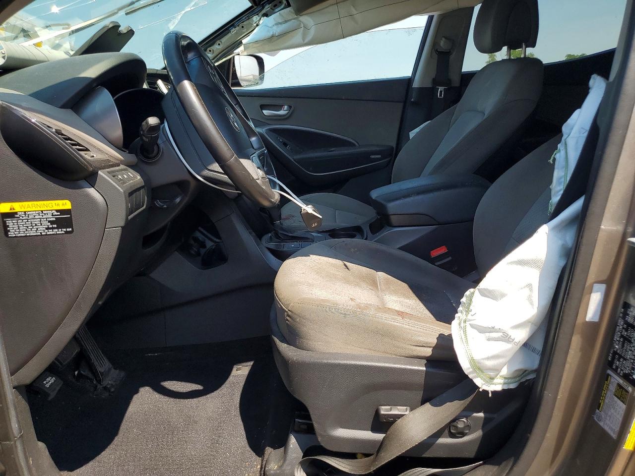 2014 Hyundai Santa Fe Sport 2.4l Gray vin: 5XYZU3LB7EG143412