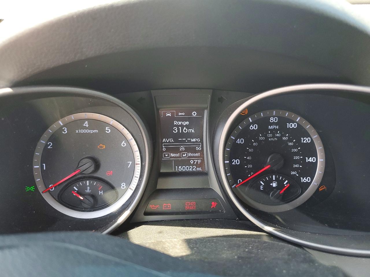 2014 Hyundai Santa Fe Sport 2.4l Gray vin: 5XYZU3LB7EG143412