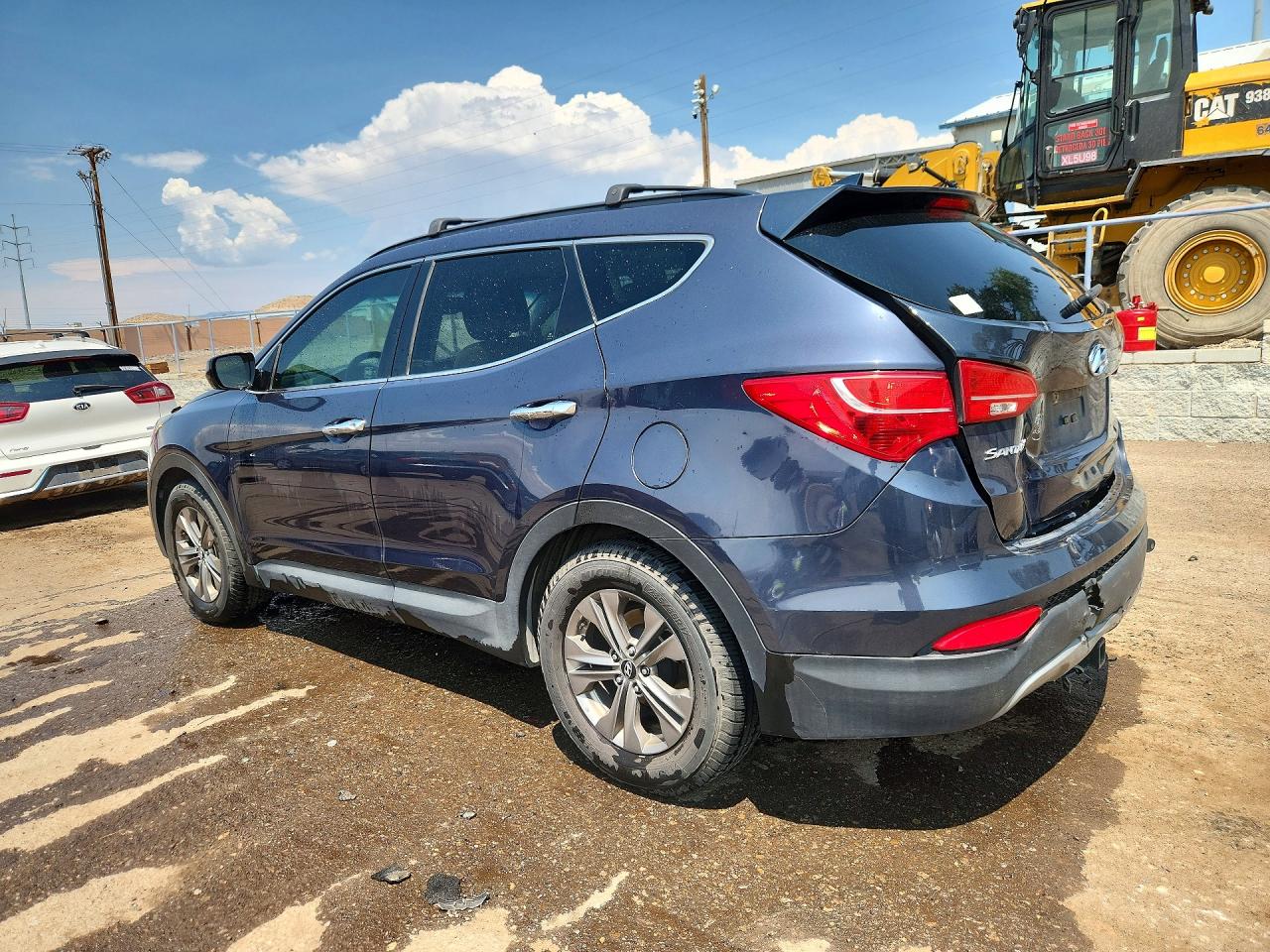 2014 Hyundai Santa Fe Sport 2.4l Blue vin: 5XYZU3LB7EG150618