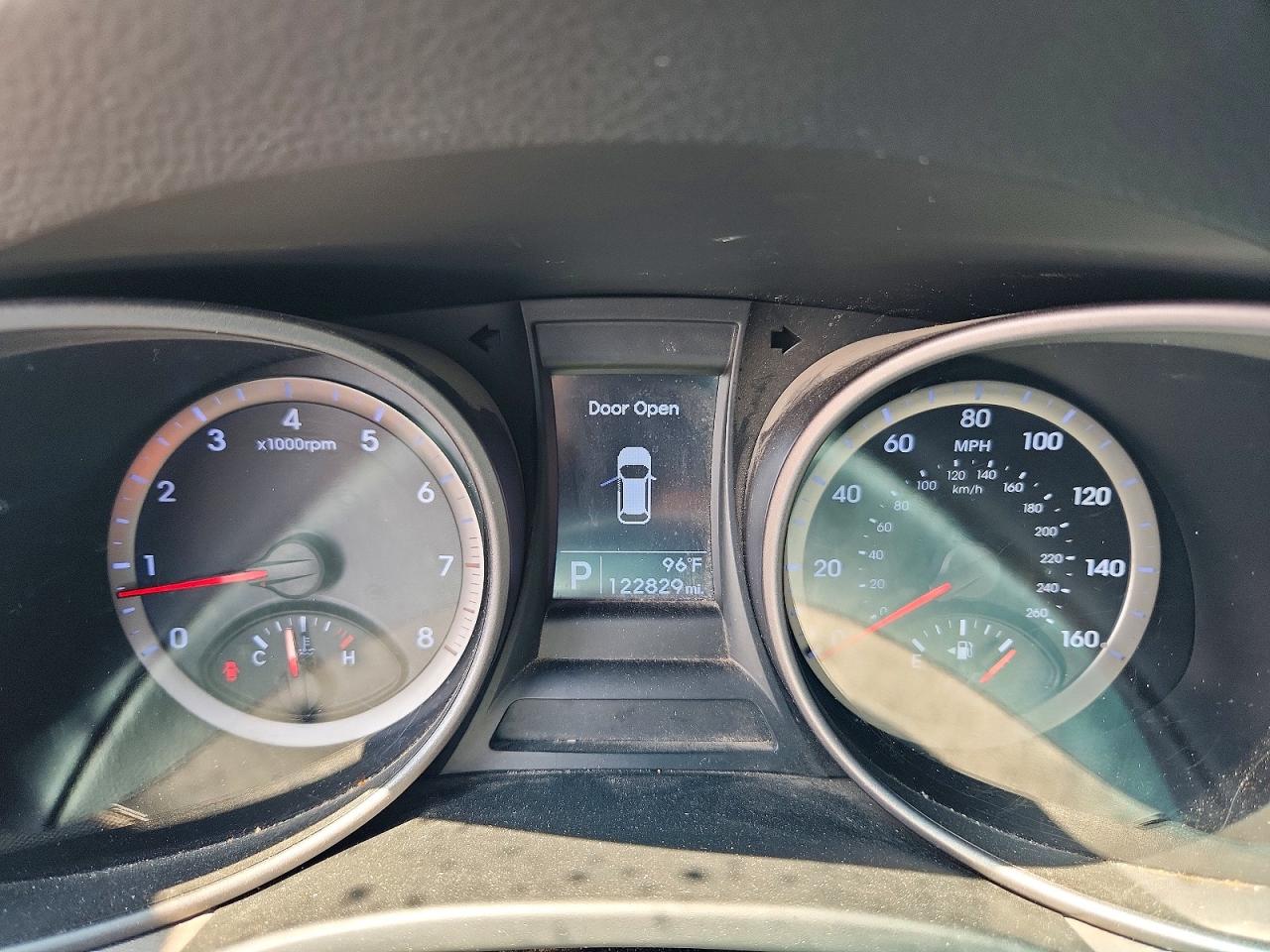 2014 Hyundai Santa Fe Sport 2.4l Blue vin: 5XYZU3LB7EG150618