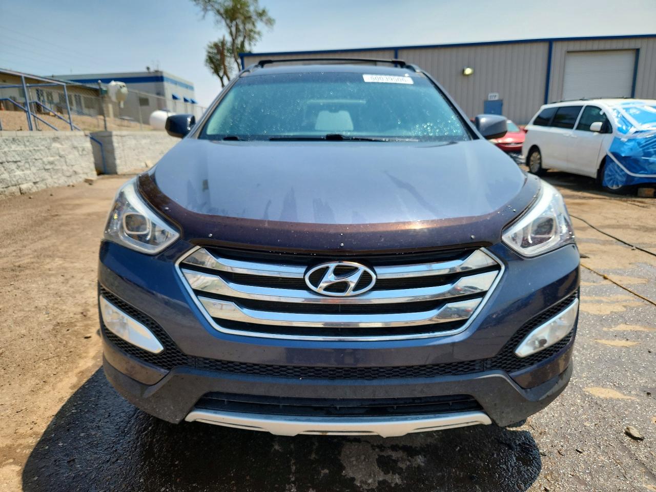 2014 Hyundai Santa Fe Sport 2.4l Blue vin: 5XYZU3LB7EG150618