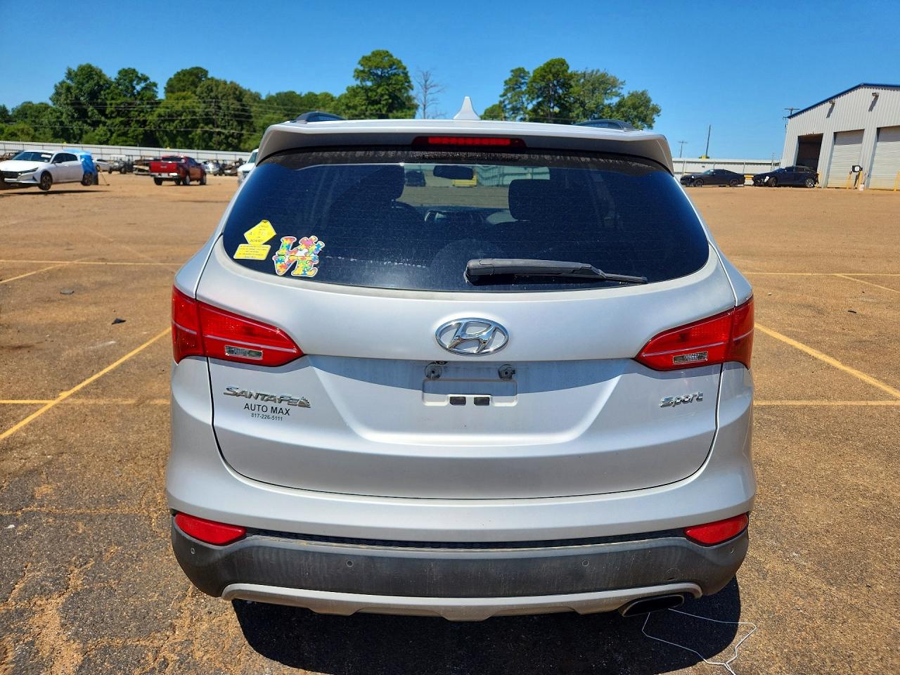 2014 Hyundai Santa Fe Sport 2.4l Серебряный vin: 5XYZU3LB7EG164289