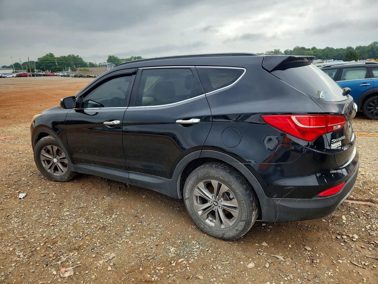2014 Hyundai Santa Fe Sport 2.4l Black vin: 5XYZU3LB7EG166611