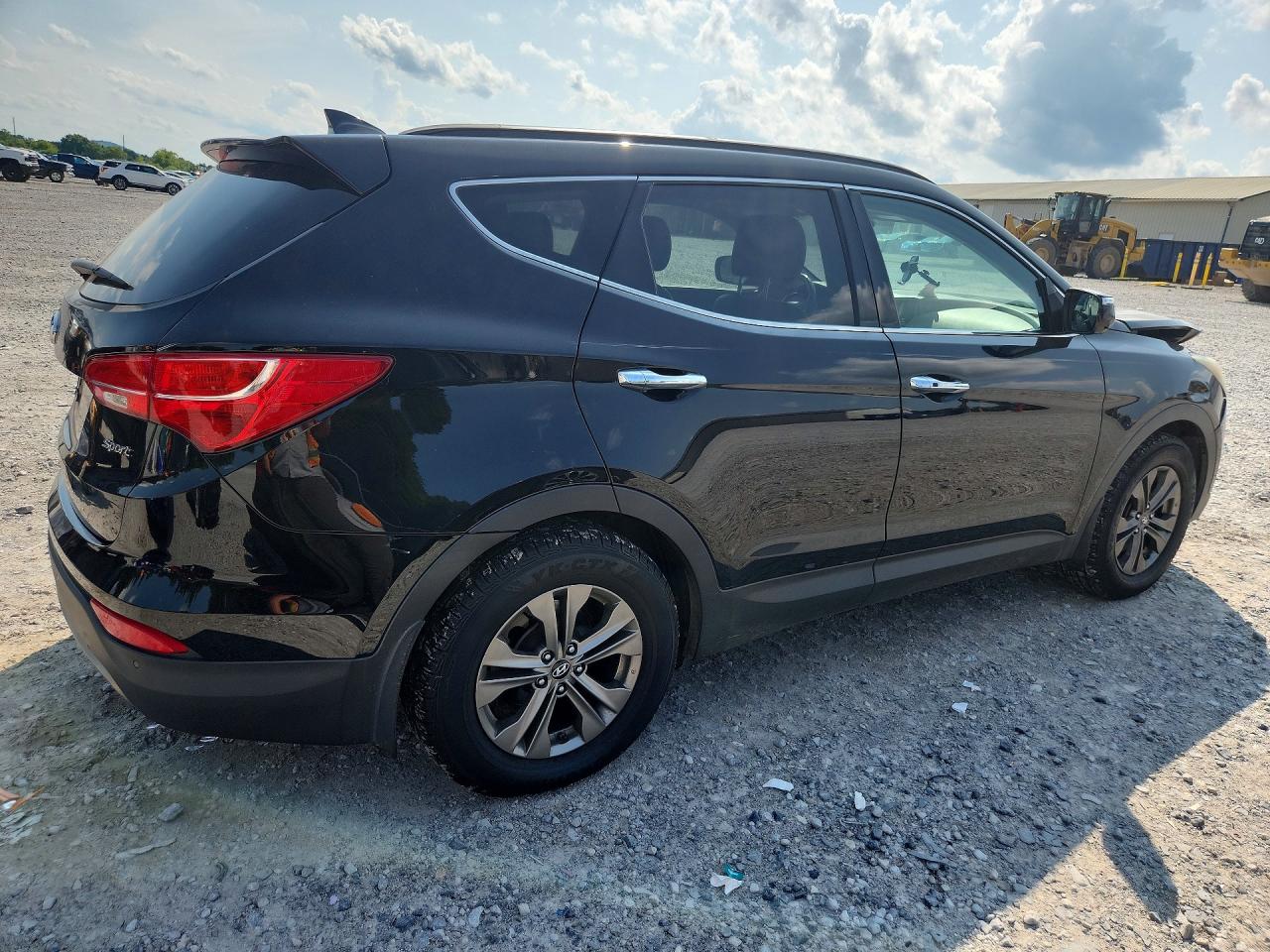 2014 Hyundai Santa Fe Sport 2.4l Black vin: 5XYZU3LB7EG167029