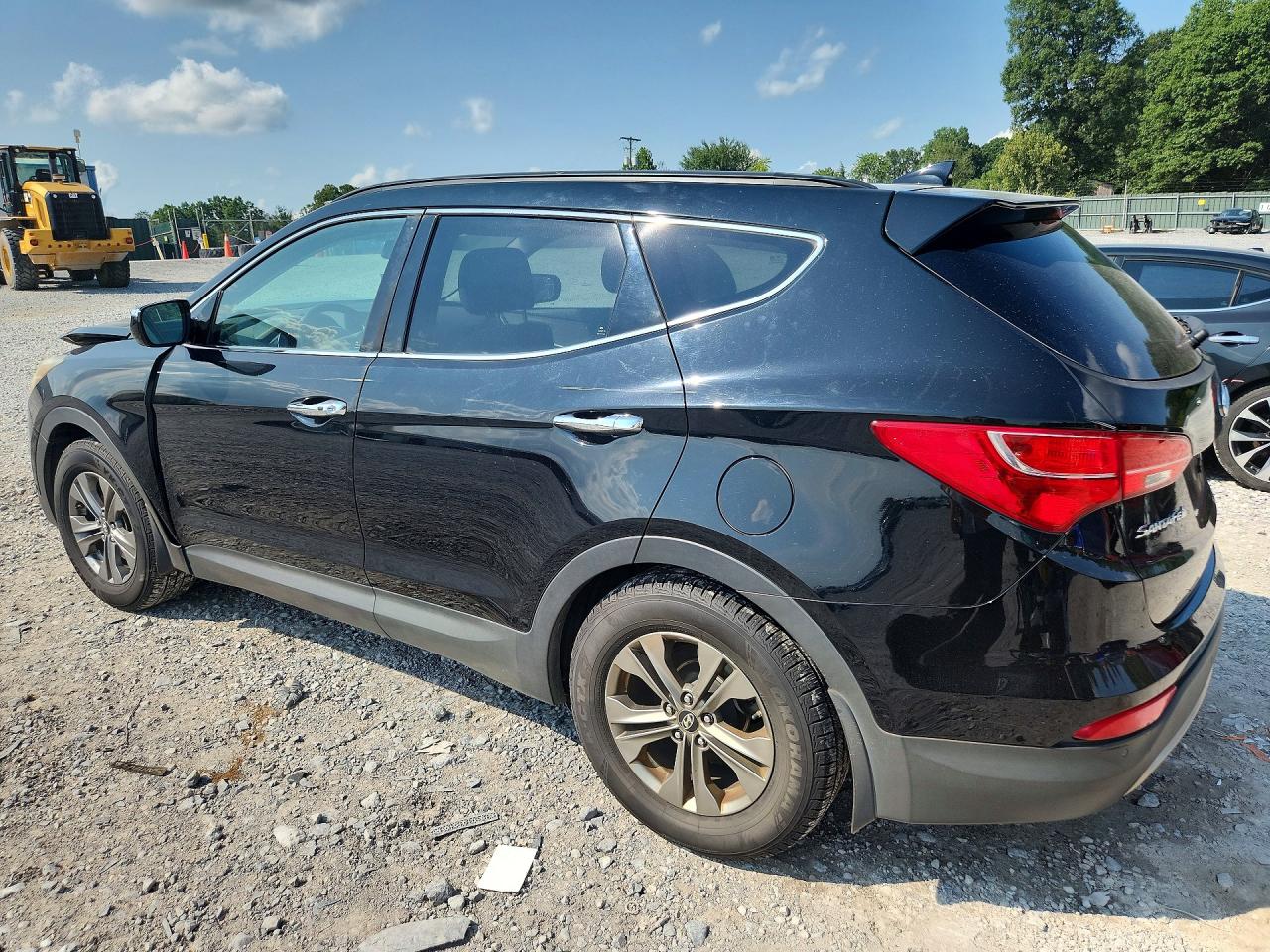 2014 Hyundai Santa Fe Sport 2.4l Black vin: 5XYZU3LB7EG167029