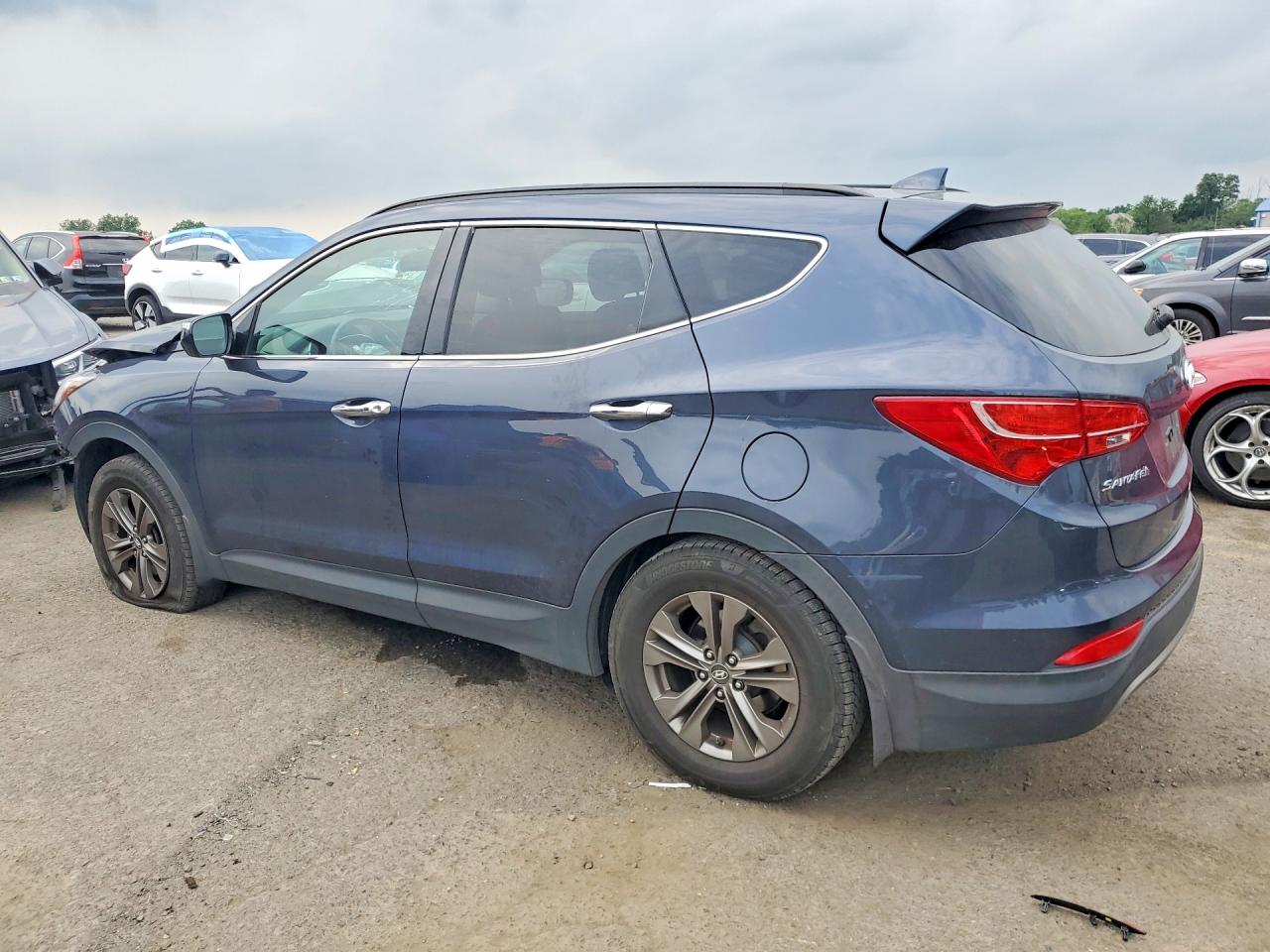 2014 Hyundai Santa Fe Sport 2.4l Gray vin: 5XYZU3LB7EG183800