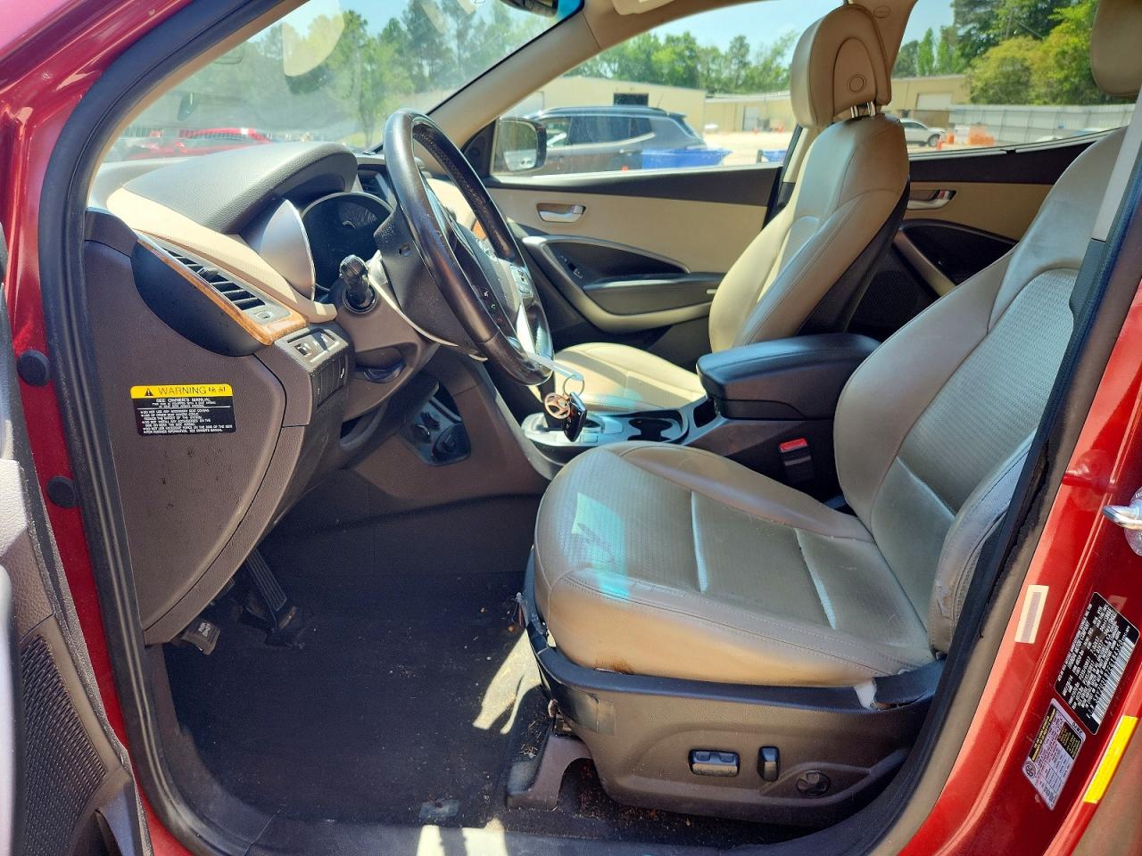 2014 Hyundai Santa Fe Sport 2.4l Красный vin: 5XYZU3LB7EG184350