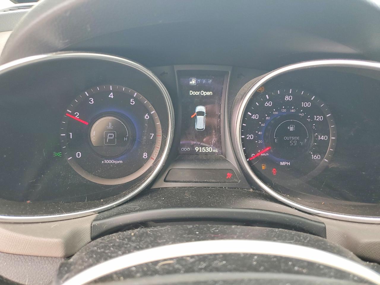 2014 Hyundai Santa Fe Sport 2.4l White vin: 5XYZU3LB7EG218688
