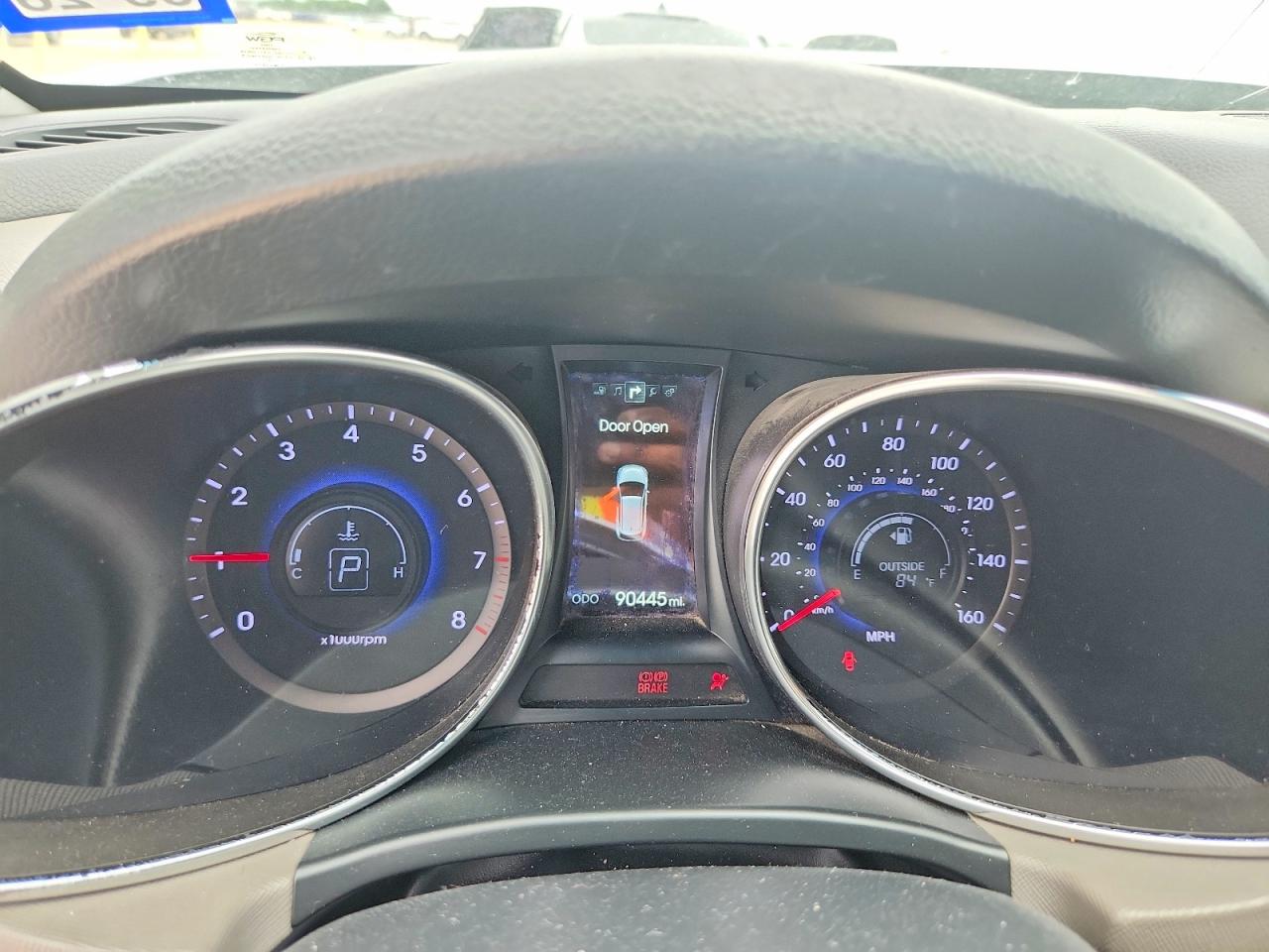 2014 Hyundai Santa Fe Sport 2.4l Silver vin: 5XYZU3LB7EG220344