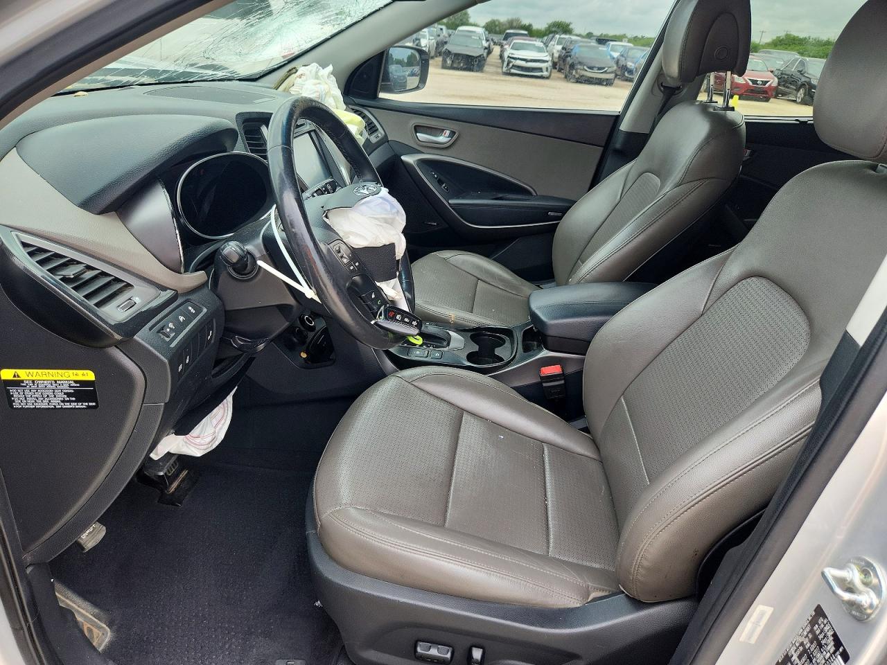 2014 Hyundai Santa Fe Sport 2.4l Silver vin: 5XYZU3LB7EG220344