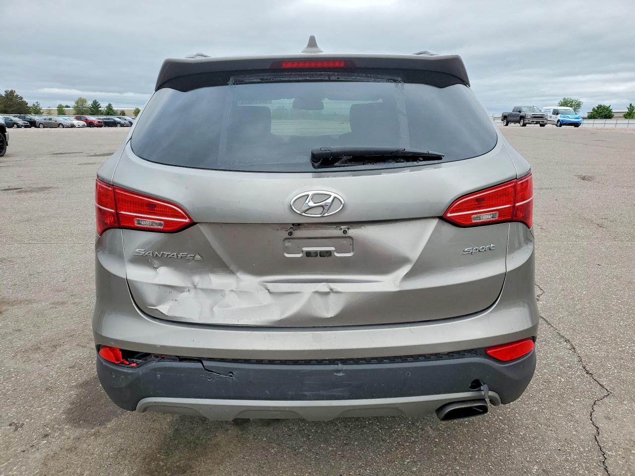 2014 Hyundai Santa Fe Sport 2.4l Серебряный vin: 5XYZU3LB7EG229352