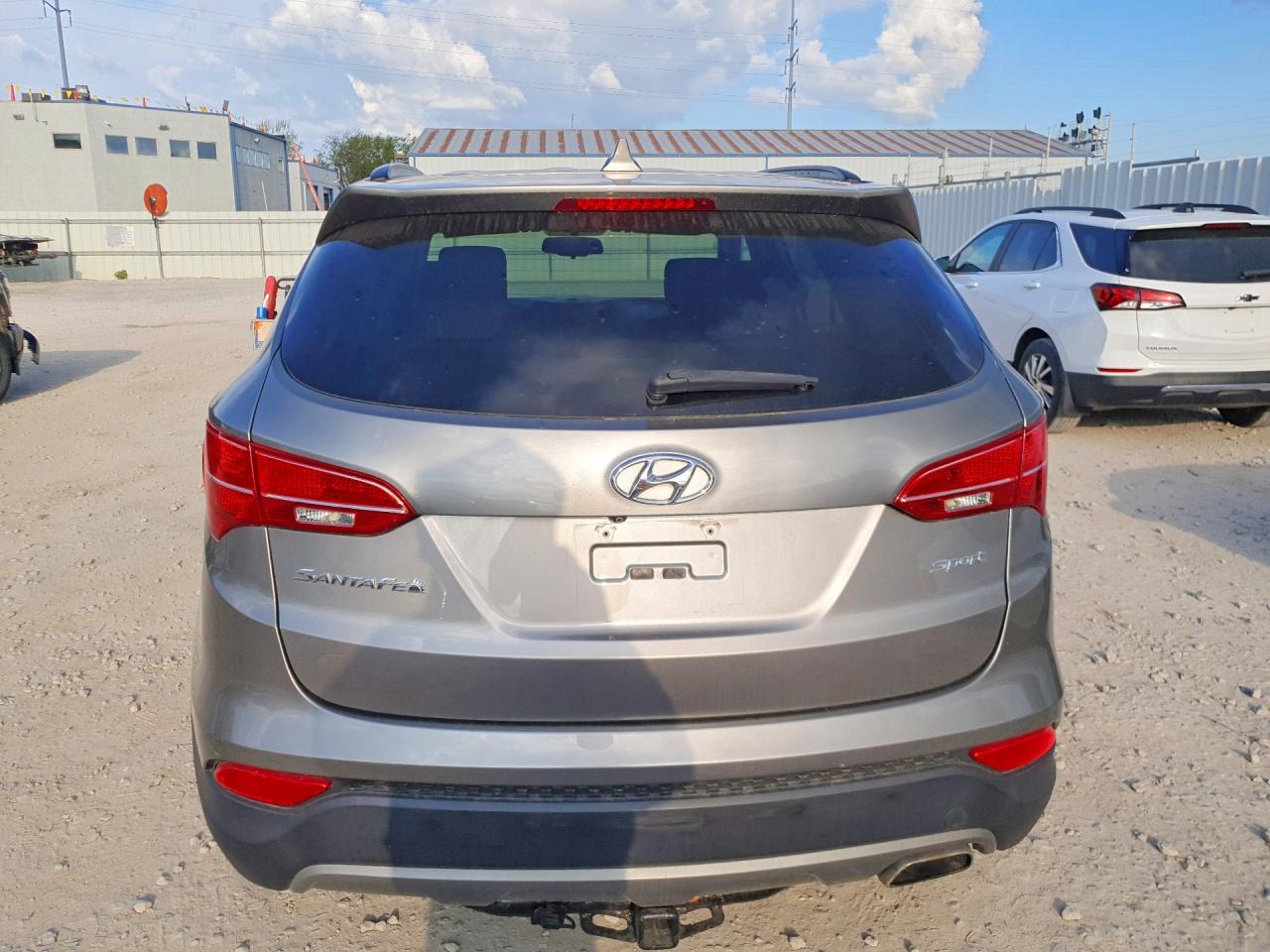 2015 Hyundai Santa Fe Sport 2.4l Gray vin: 5XYZU3LB7FG239655