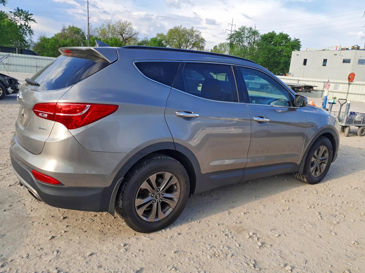2015 Hyundai Santa Fe Sport 2.4l Gray vin: 5XYZU3LB7FG239655