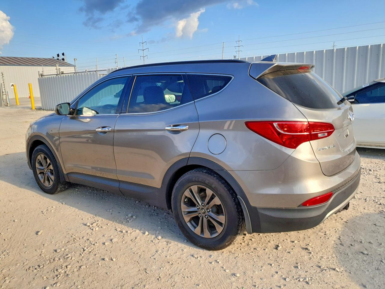 2015 Hyundai Santa Fe Sport 2.4l Gray vin: 5XYZU3LB7FG239655