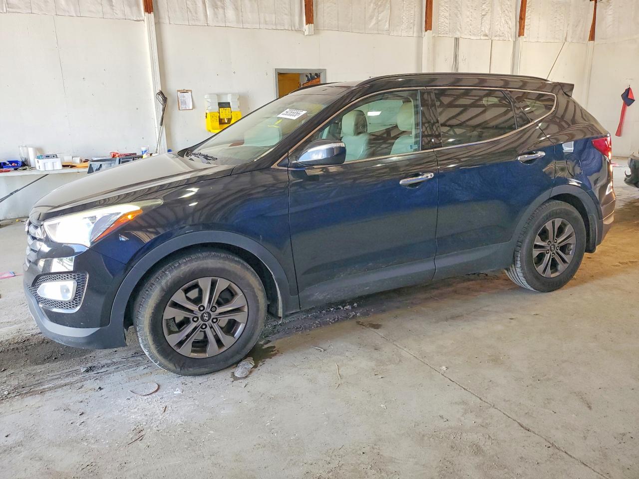 2015 Hyundai Santa Fe Sport 2.4l Black vin: 5XYZU3LB7FG255886