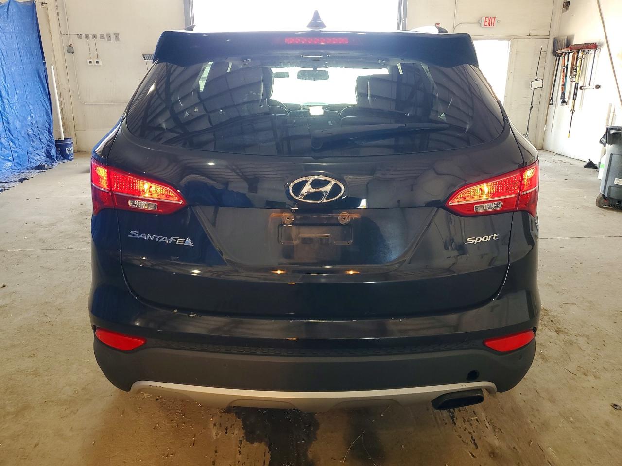 2015 Hyundai Santa Fe Sport 2.4l Black vin: 5XYZU3LB7FG255886