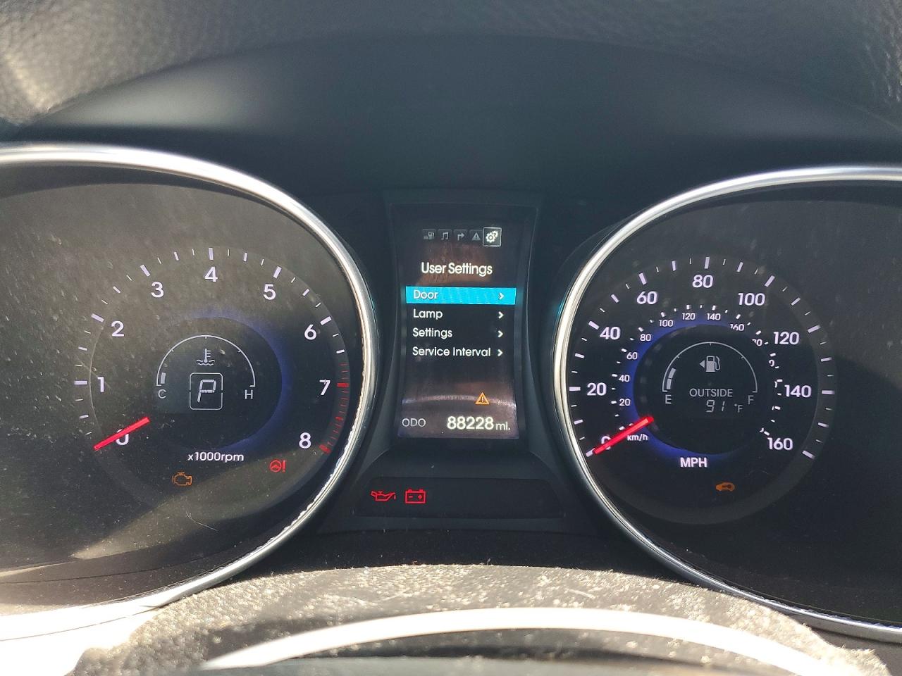 2015 Hyundai Santa Fe Sport 2.4l Белый vin: 5XYZU3LB7FG256438