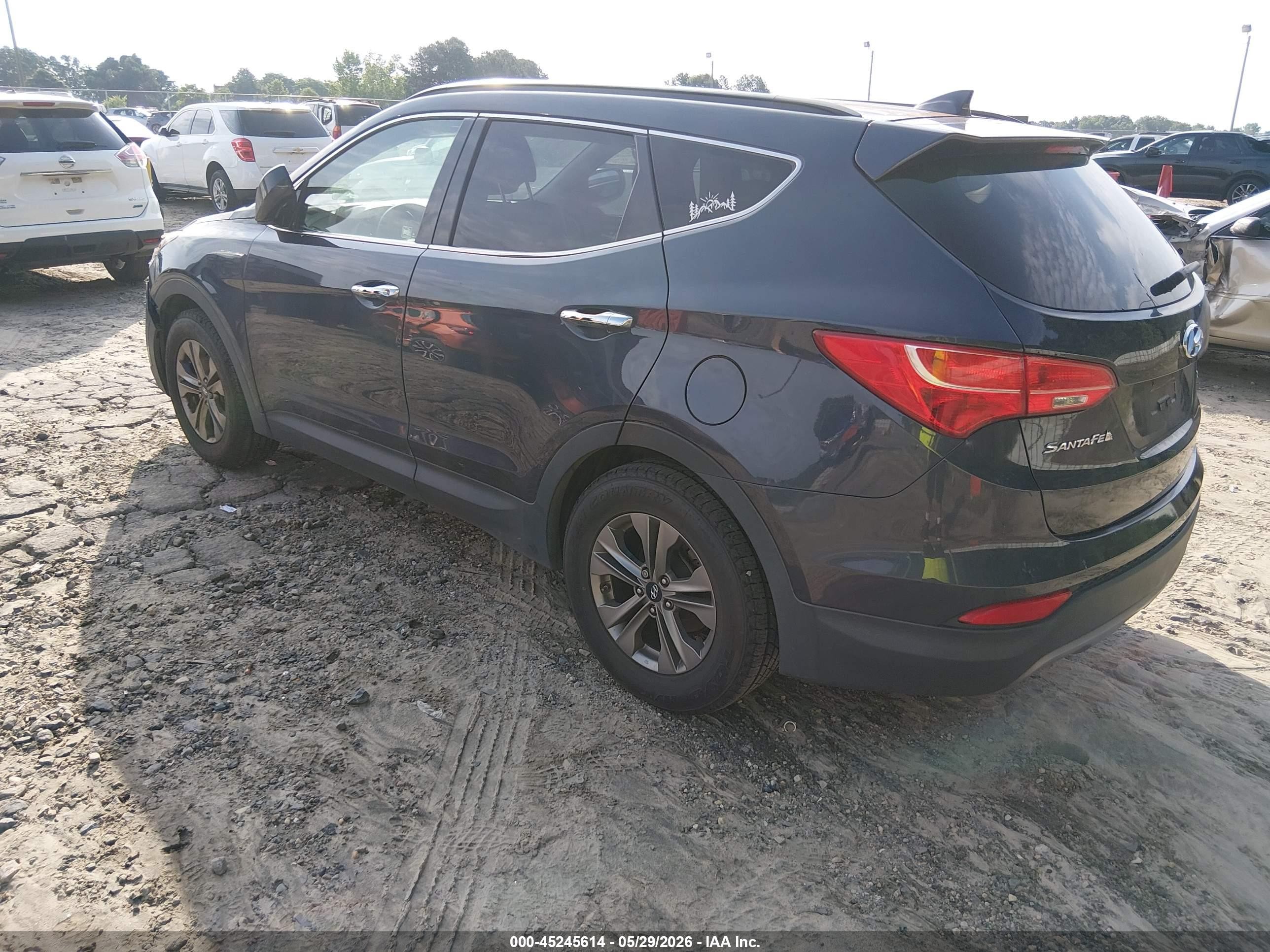 2015 Hyundai Santa Fe Sport 2.4l Gray vin: 5XYZU3LB7FG284059