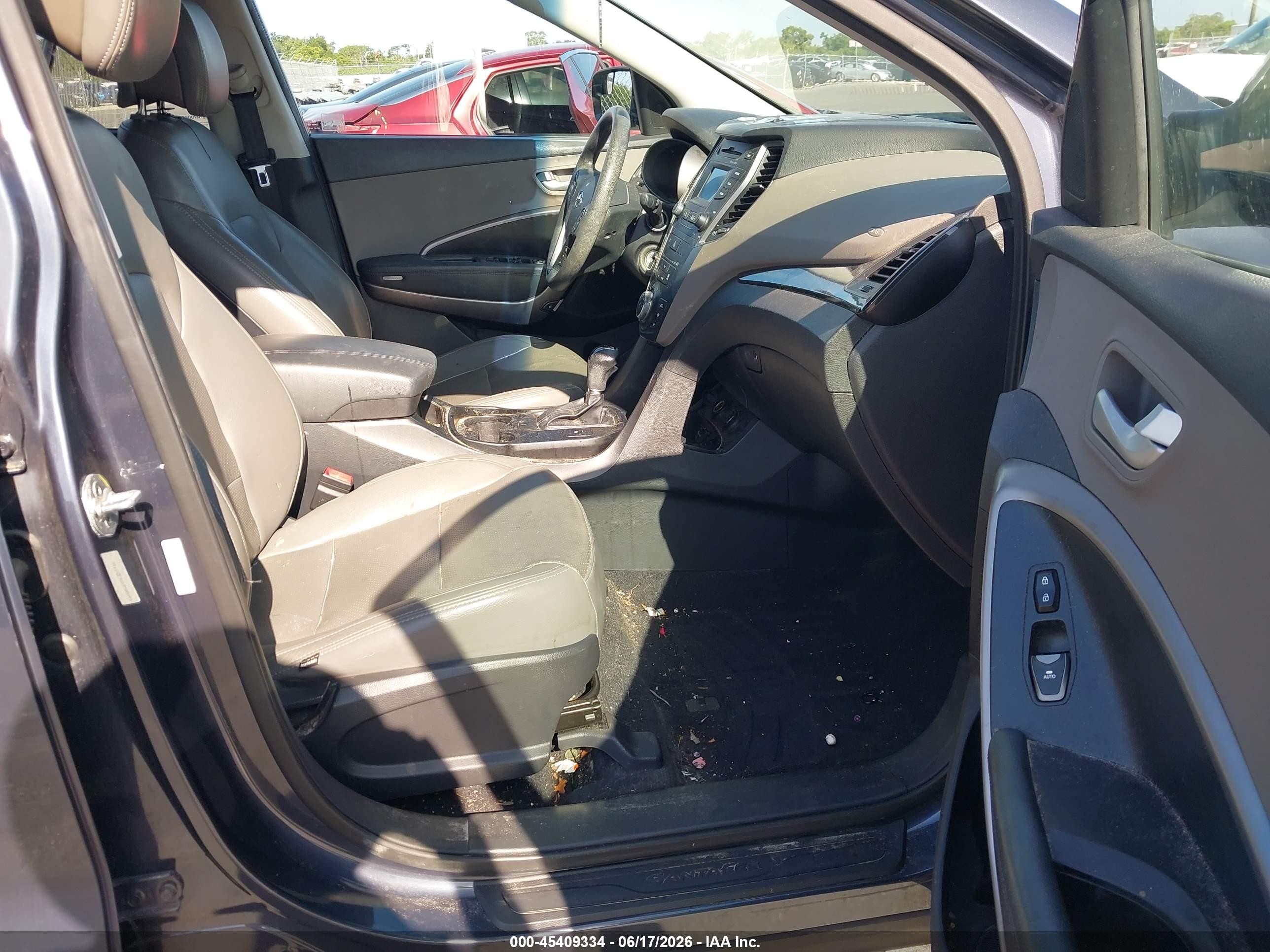 2015 Hyundai Santa Fe Sport 2.4l Gray vin: 5XYZU3LB7FG288063