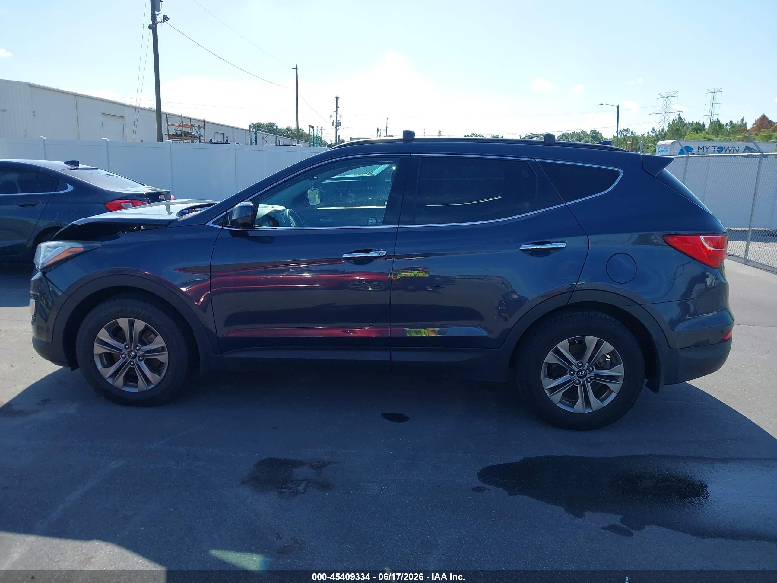 2015 Hyundai Santa Fe Sport 2.4l Gray vin: 5XYZU3LB7FG288063