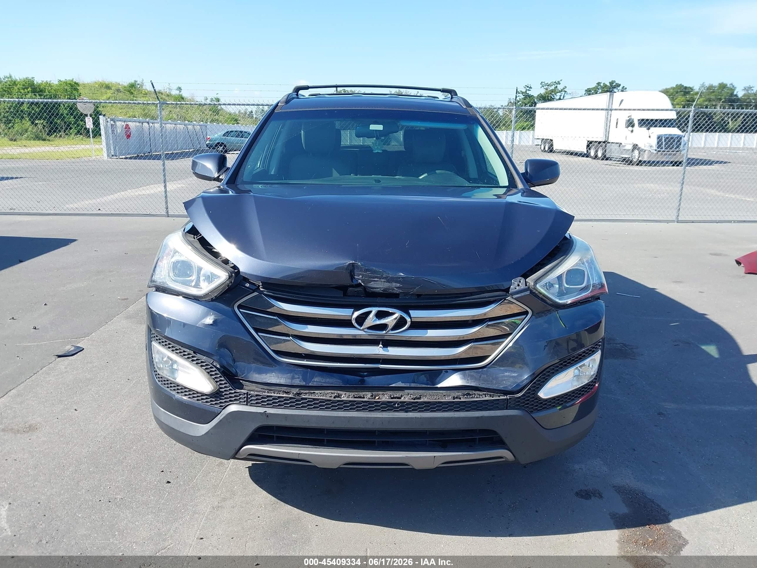 2015 Hyundai Santa Fe Sport 2.4l Gray vin: 5XYZU3LB7FG288063