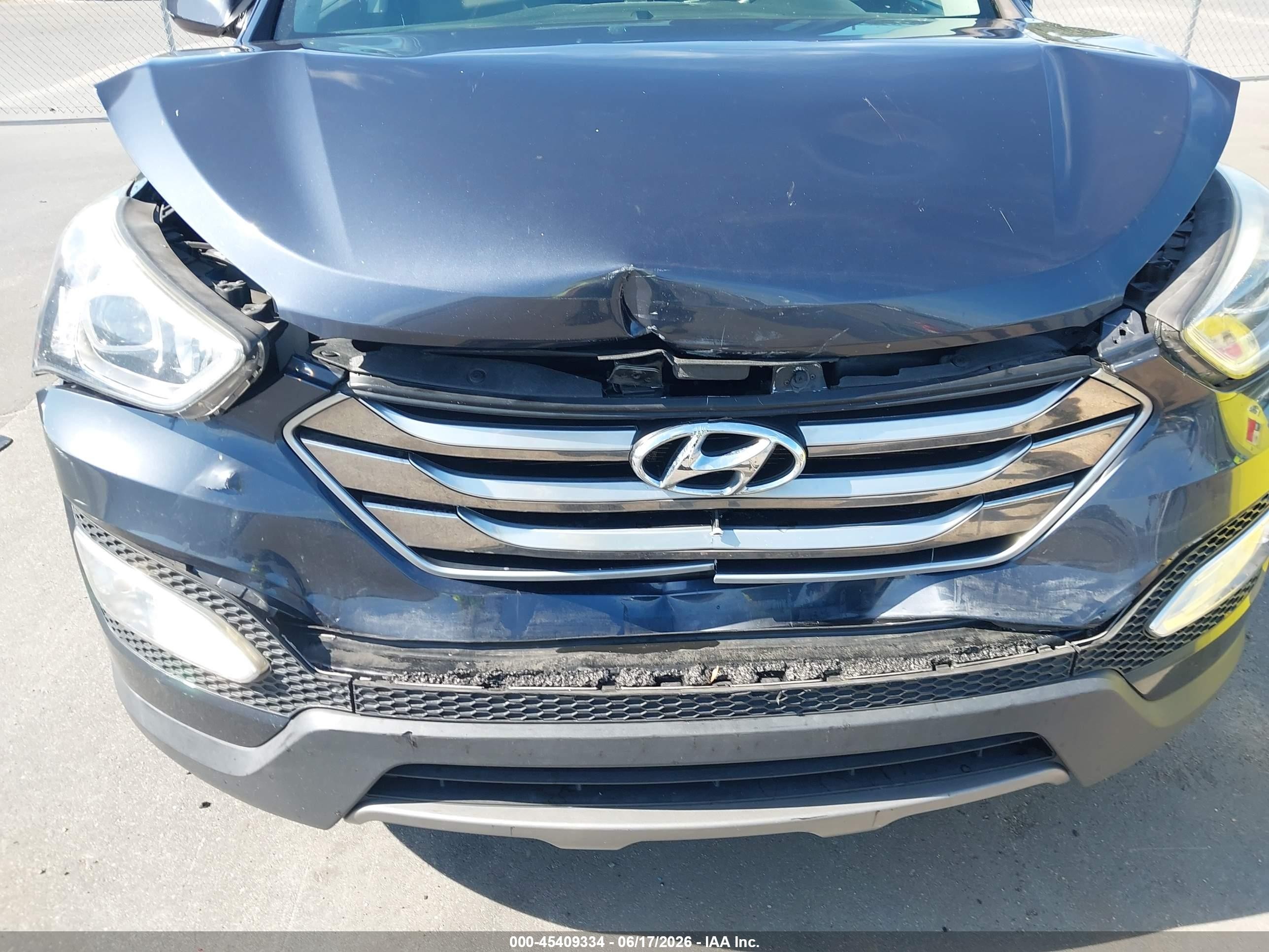 2015 Hyundai Santa Fe Sport 2.4l Gray vin: 5XYZU3LB7FG288063
