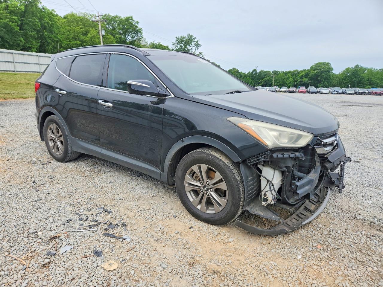 2015 Hyundai Santa Fe Sport 2.4l Gray vin: 5XYZU3LB7FG289391