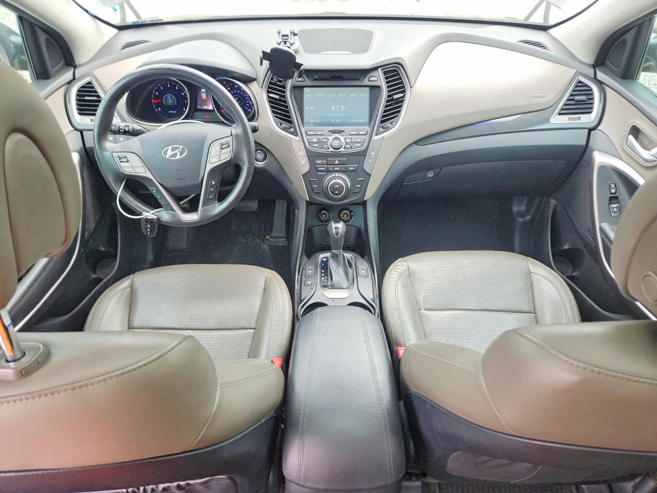 2015 Hyundai Santa Fe Sport 2.4l Gray vin: 5XYZU3LB7FG289391