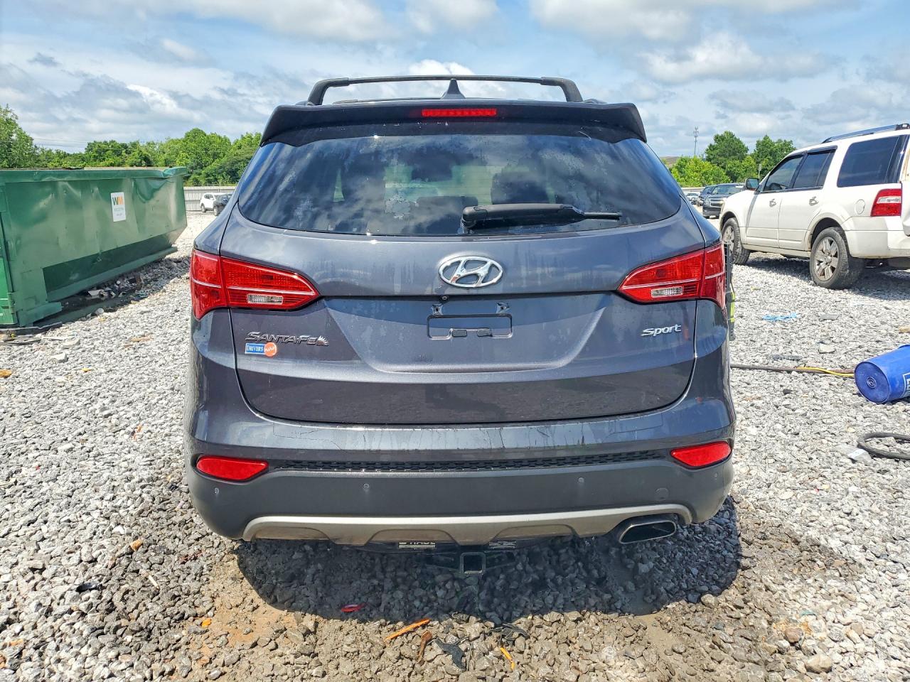 2015 Hyundai Santa Fe Sport 2.4l Gray vin: 5XYZU3LB7FG293117