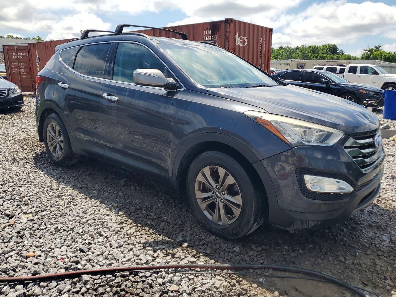 2015 Hyundai Santa Fe Sport 2.4l Gray vin: 5XYZU3LB7FG293117