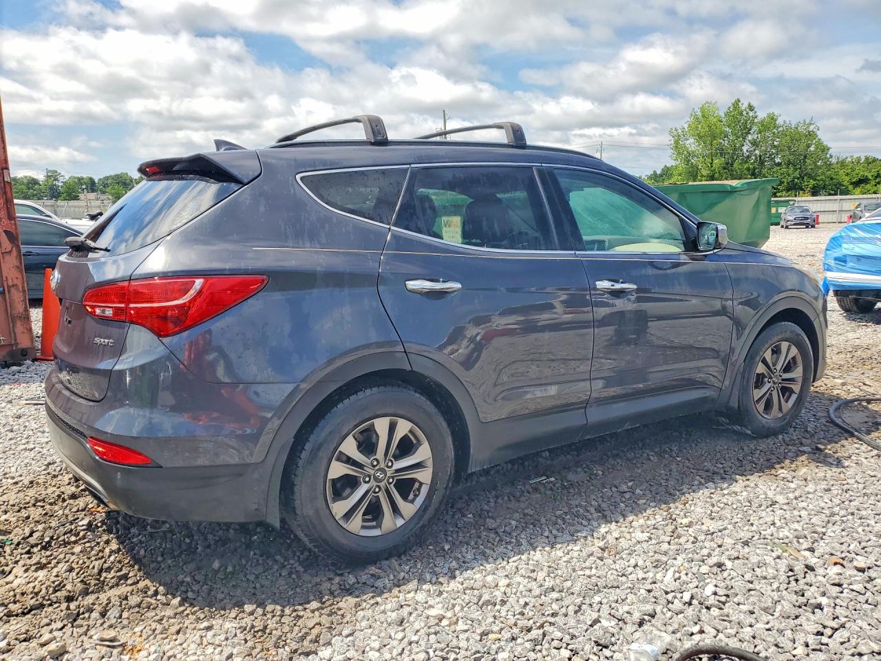 2015 Hyundai Santa Fe Sport 2.4l Gray vin: 5XYZU3LB7FG293117