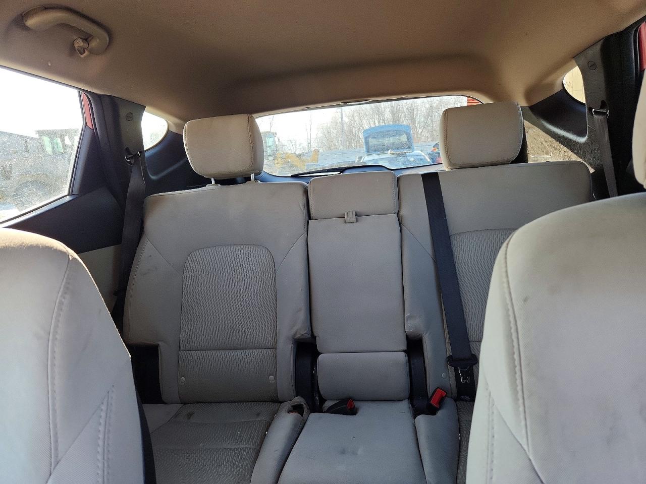 2015 Hyundai Santa Fe Sport Red vin: 5XYZU3LB7FG297961