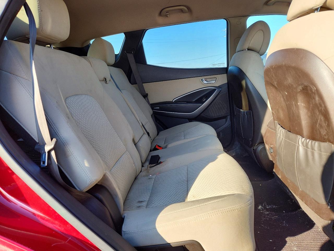 2015 Hyundai Santa Fe Sport Red vin: 5XYZU3LB7FG297961